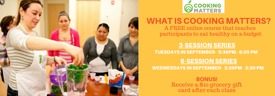 Cooking Matters Class Registration